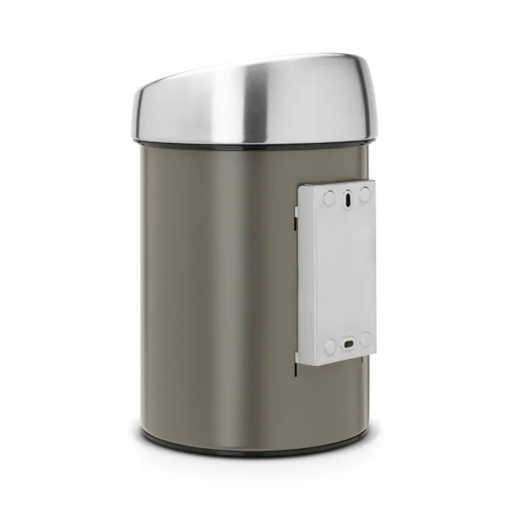Фото 3 Мусорный бак Brabantia Touch Bin 364464 3л платиновый Фото 3 Мусорный бак Brabantia Touch Bin 364464 3л платиновый
