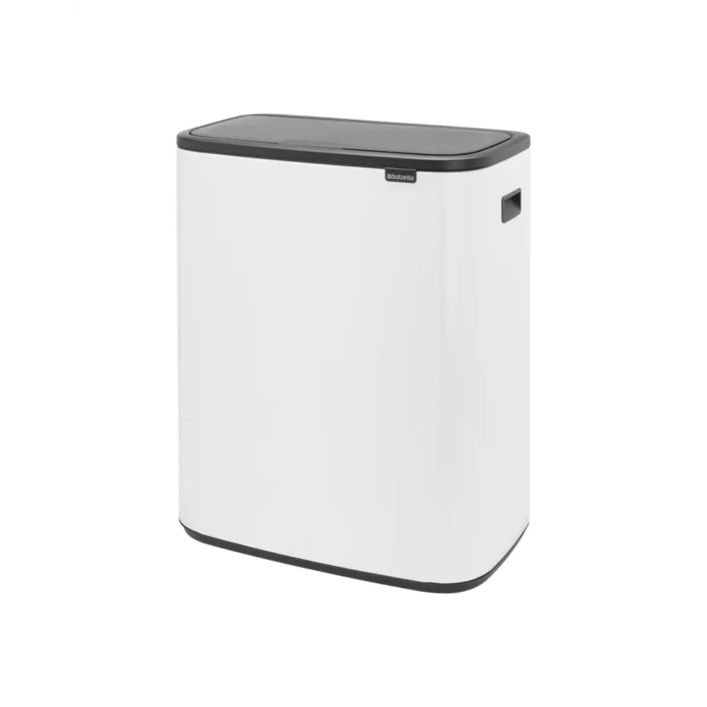 Фото Мусорный бак Brabantia Bo 221408 60л белый Фото Мусорный бак Brabantia Bo 221408 60л белый
