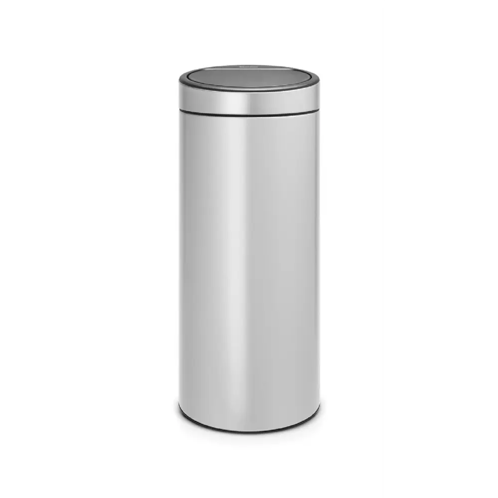 Фото Мусорный бак Brabantia Touch Bin New 115387 30л серый металлик Фото Мусорный бак Brabantia Touch Bin New 115387 30л серый металлик