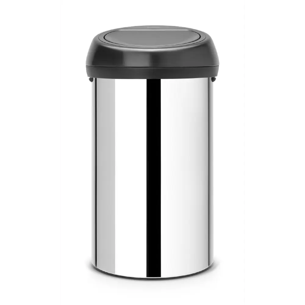 Фото Мусорный бак Brabantia Touch Bin 402586 60л сталь Фото Мусорный бак Brabantia Touch Bin 402586 60л сталь