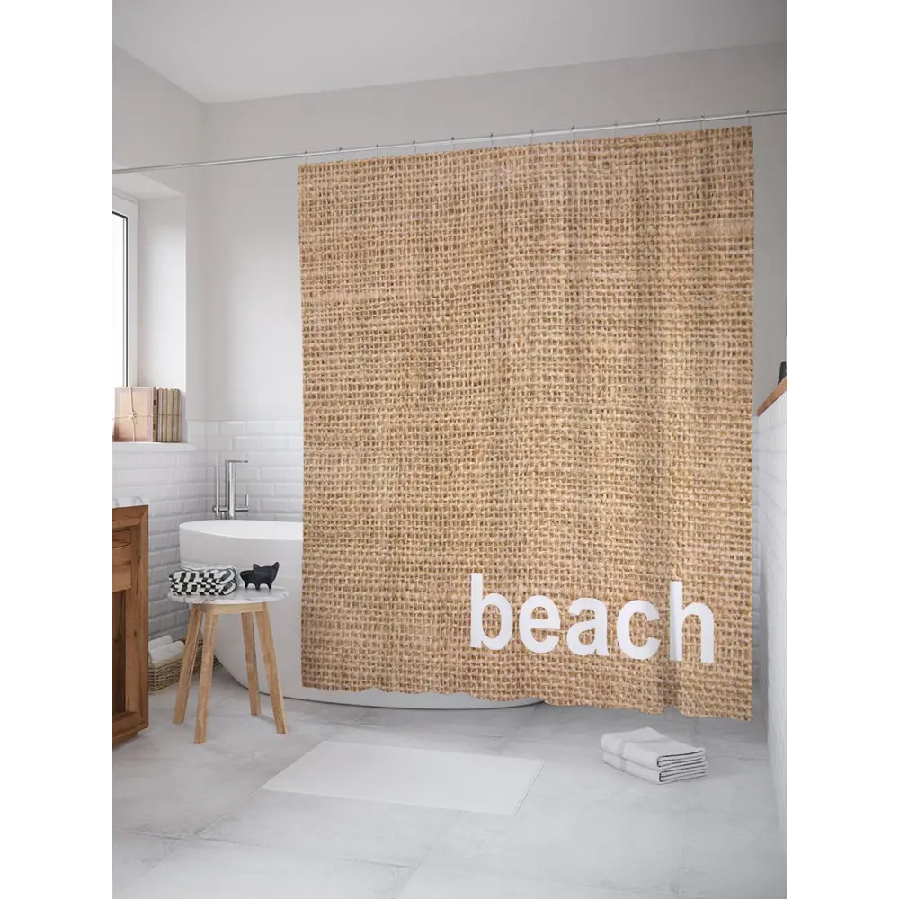 Фото Шторка для ванной комнаты JoyArty sc_4823 200x180см цвет жёлтый золотой Фото Шторка для ванной комнаты JoyArty sc_4823 200x180см цвет жёлтый золотой