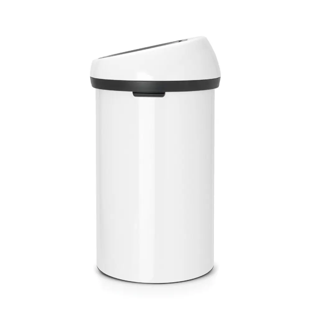 Фото Мусорные баки для ванной Brabantia Touch Bin 108686 60л белый Фото Мусорные баки для ванной Brabantia Touch Bin 108686 60л белый