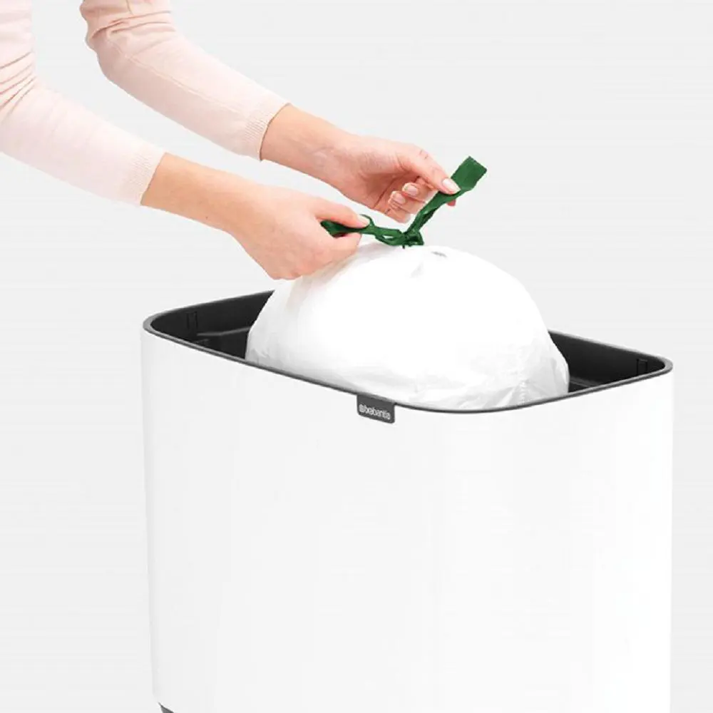Фото 3 Мусорный бак Brabantia Bo 313509 36л белый Фото 3 Мусорный бак Brabantia Bo 313509 36л белый