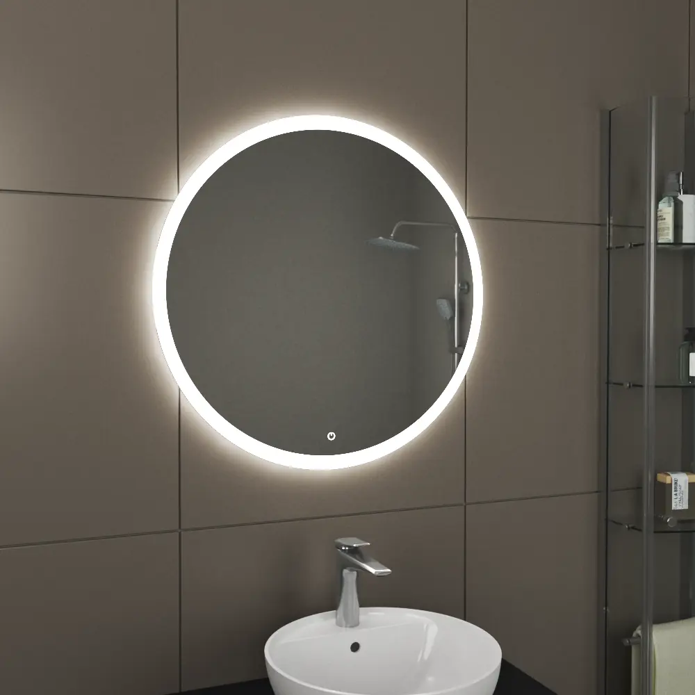 Фото Зеркало для ванной GreenStone Lino Led 67002 77см Фото Зеркало для ванной GreenStone Lino Led 67002 77см