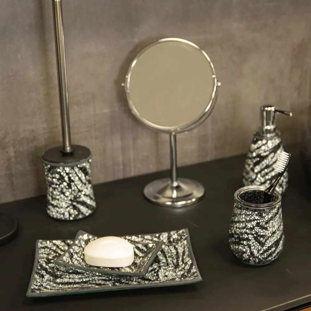 Фото Мыльница Ridder 2243310 стекло цвет черный Фото Мыльница Ridder 2243310 стекло цвет черный