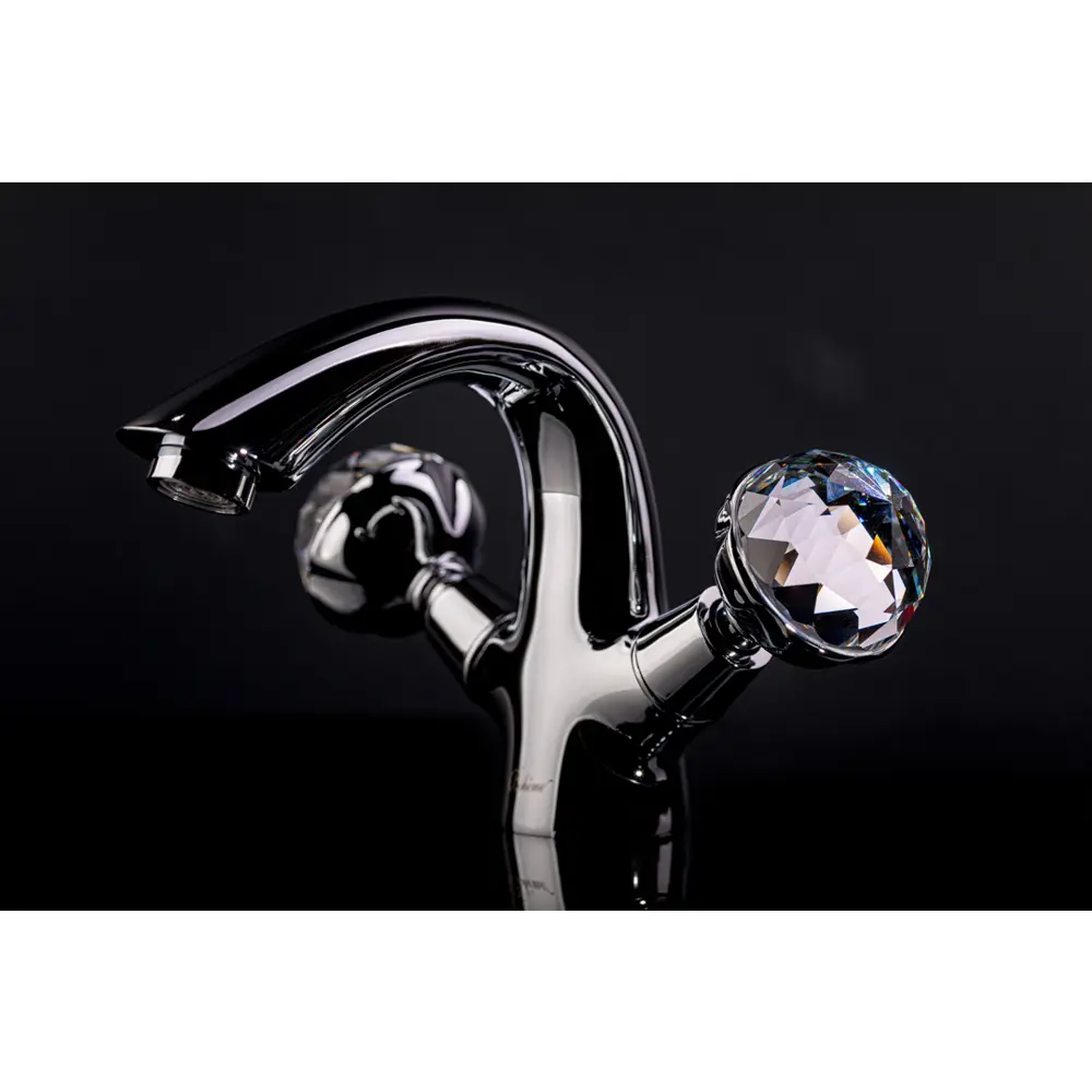 Фото 2 Смеситель для биде Boheme Brillante Presente 356 двухвентильный цвет хром Фото 2 Смеситель для биде Boheme Brillante Presente 356 двухвентильный цвет хром