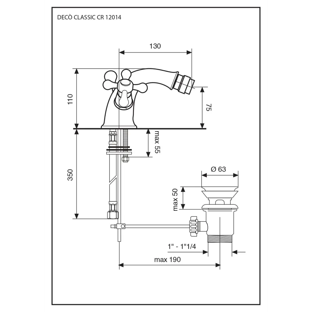 Фото 2 Смеситель для биде Emmevi Deco Ceramic 12014BO двухвентильный цвет золото Фото 2 Смеситель для биде Emmevi Deco Ceramic 12014BO двухвентильный цвет золото