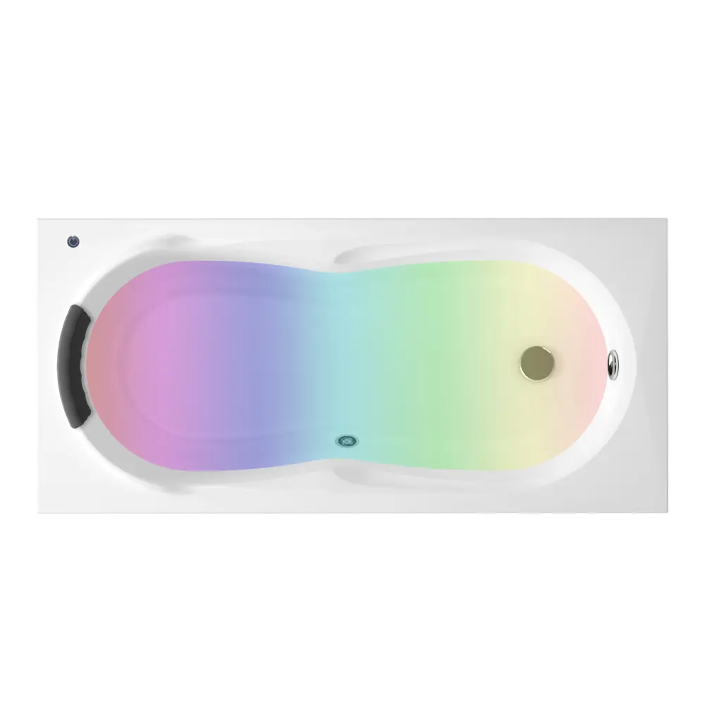 Фото Прямоугольная ванна Lavinia Boho Easter Pro S4-3706005P литьевой акрил 150x70 см, с каркасом, подголовником, экраном и хромотерапией Фото Прямоугольная ванна Lavinia Boho Easter Pro S4-3706005P литьевой акрил 150x70 см, с каркасом, подголовником, экраном и хромотерапией