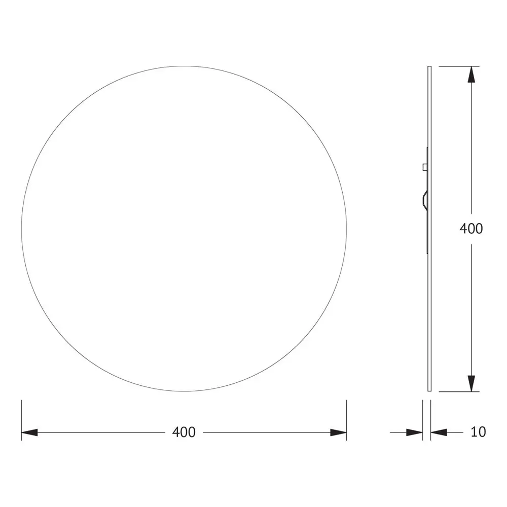 Фото 2 Зеркало Evoform Primary BY 0038 40x40см