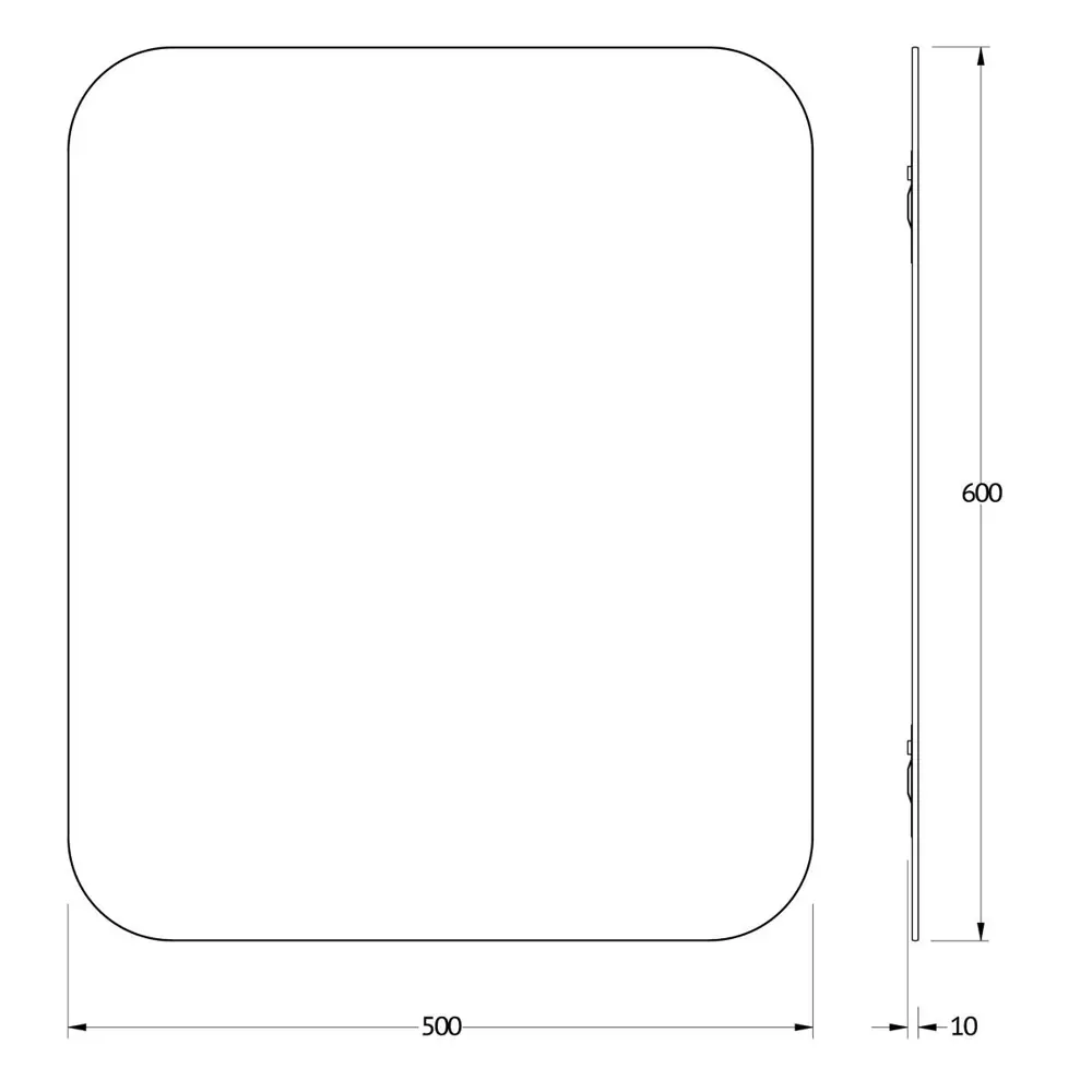 Фото 2 Зеркало Evoform Primary BY 0126 60x50см