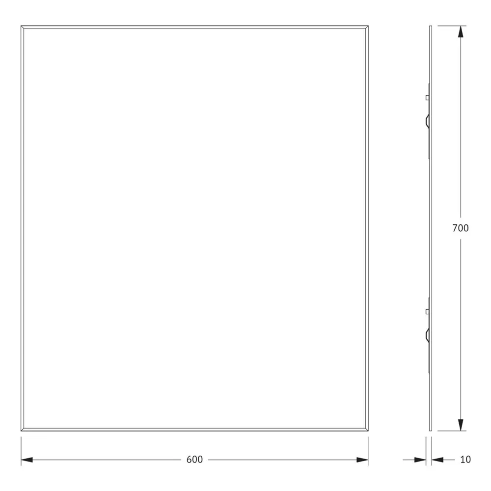 Фото 2 Зеркало Evoform Standard BY 0214 70x60см