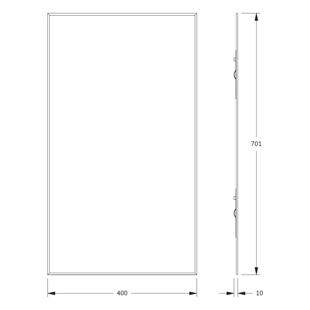 Фото 2 Зеркало Evoform Standard BY 0212 70x40см