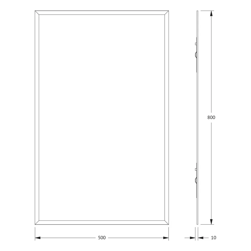 Фото 2 Зеркало Evoform Comfort BY 0918 80x50см Фото 2 Зеркало Evoform Comfort BY 0918 80x50см