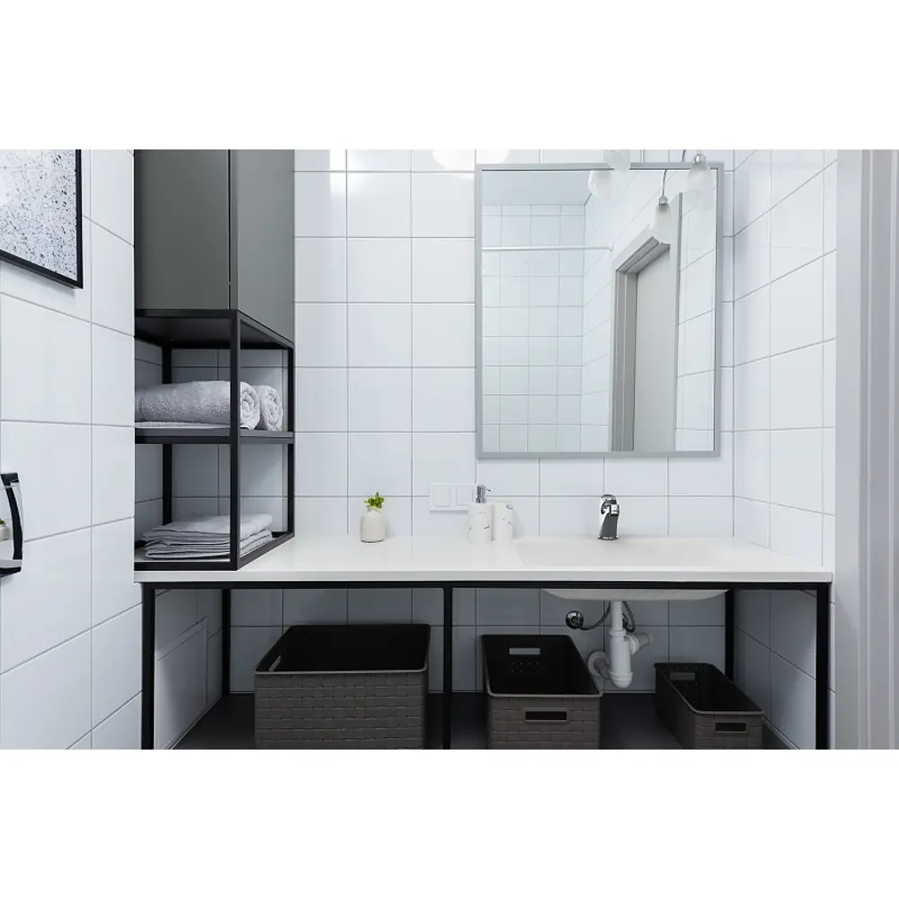 Фото 4 Смеситель для раковины Florus MLB170 однорычажный цвет хром