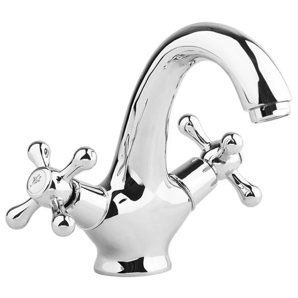 Фото Смеситель для раковины Agatha VR.AGT-3710.CR двухвентильный цвет хром