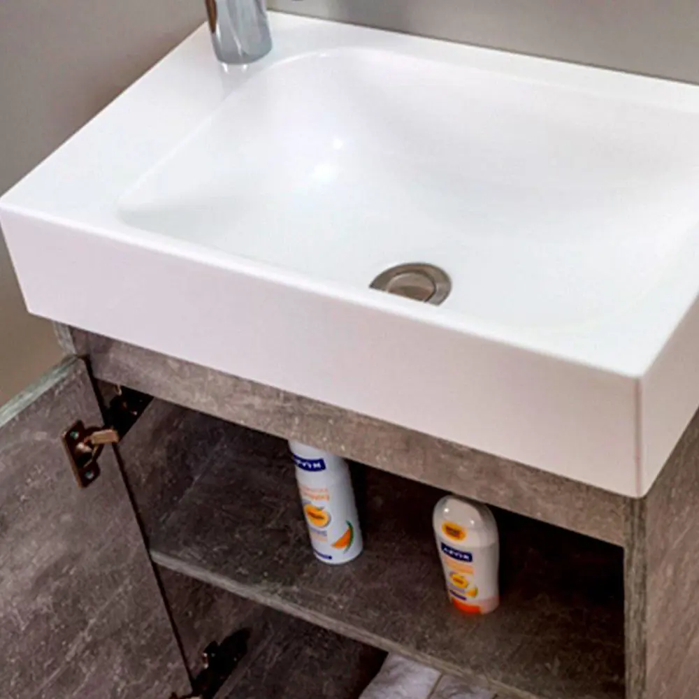 Фото 2 Раковина накладная Belux ТЕМПО 50x30 см правый Фото 2 Раковина накладная Belux ТЕМПО 50x30 см правый