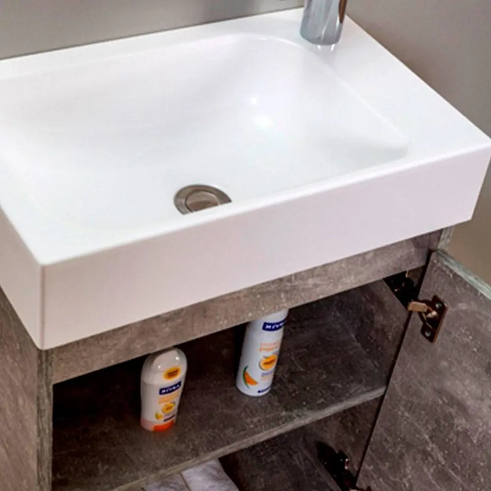 Фото 2 Раковина накладная Belux ТЕМПО 50x30 см левый Фото 2 Раковина накладная Belux ТЕМПО 50x30 см левый