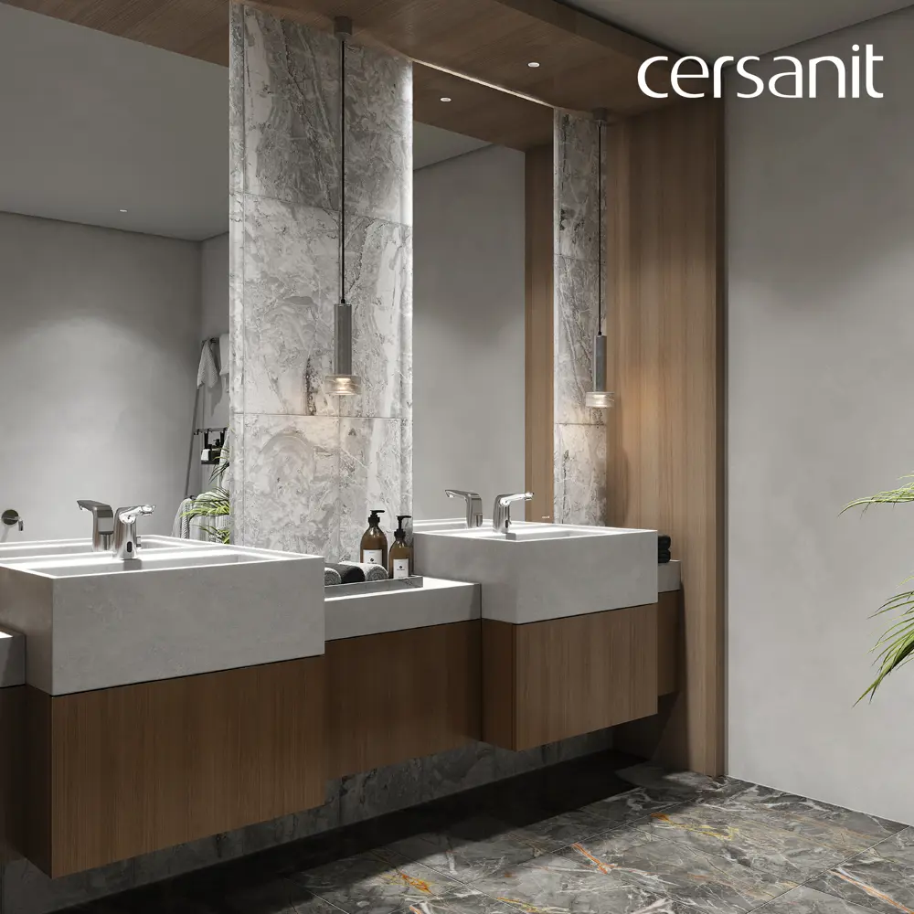 Фото 18 Смеситель для раковины Cersanit Sense сенсорный цвет хром Фото 18 Смеситель для раковины Cersanit Sense сенсорный цвет хром