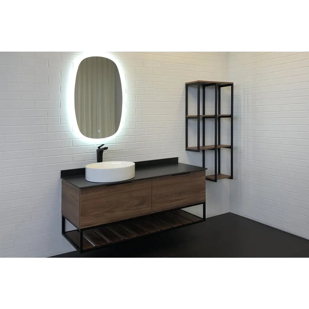 Фото 3 Тумба Comforty Порто-120-1 дуб темно-коричневый, с раковиной Фото 3 Тумба Comforty Порто-120-1 дуб темно-коричневый, с раковиной