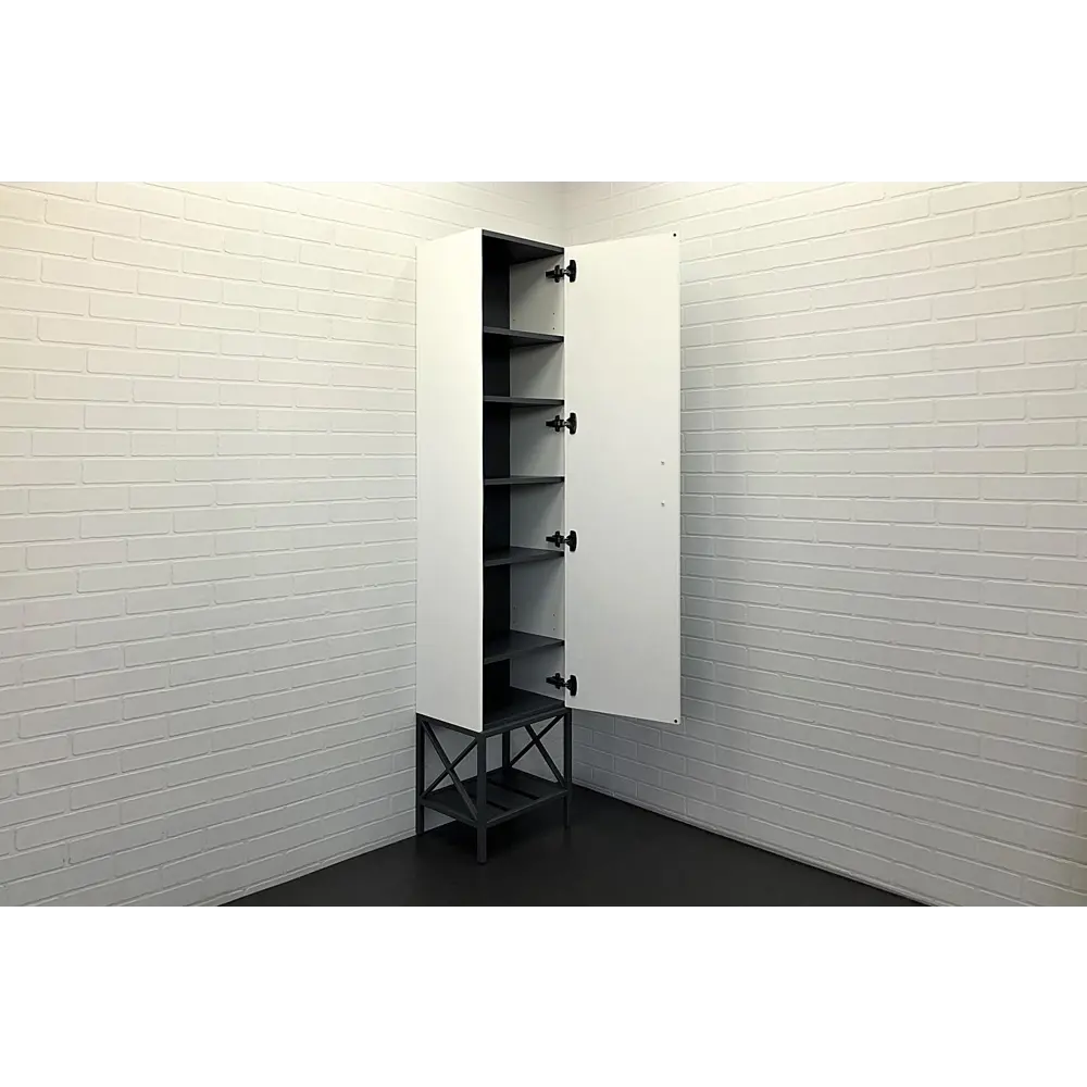 Фото 3 Шкаф-колонна Comforty Бредфорд-40 белый Фото 3 Шкаф-колонна Comforty Бредфорд-40 белый