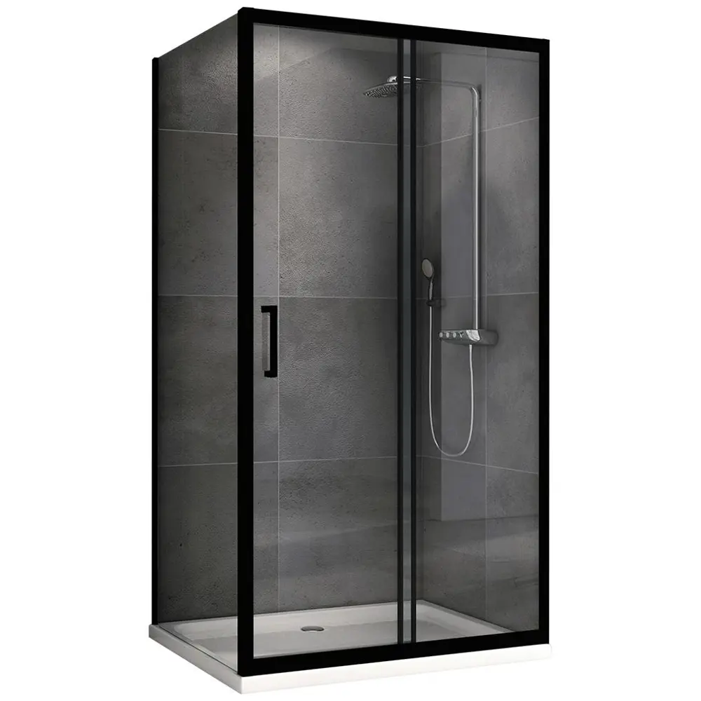 Фото Душевой уголок Abber Schwarzer Diamant AG30140B-S70B 70x140см