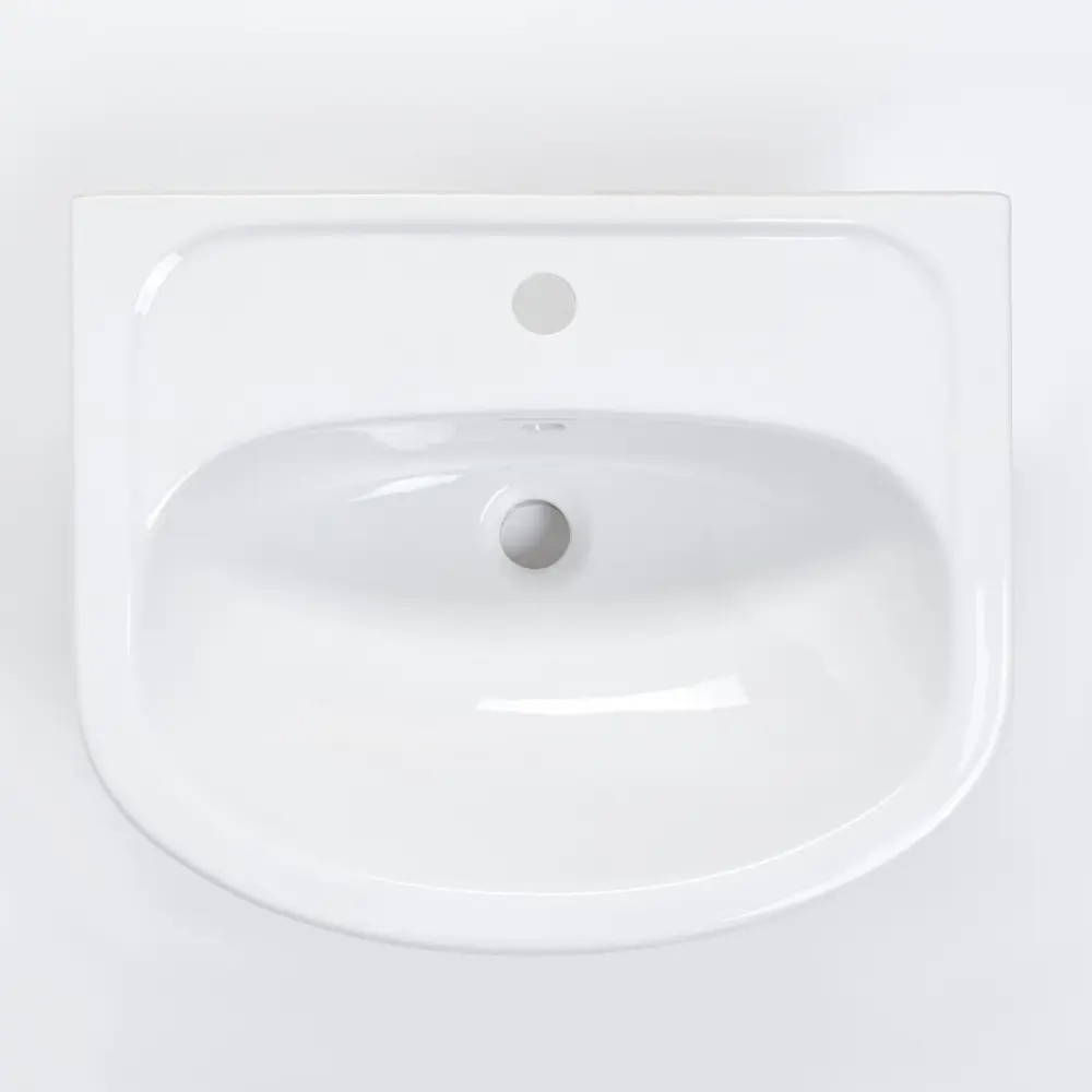 Фото 6 Тумба на ножках Вега 55 Универсал 55 белая дуб кронберг, с раковиной Фото 6 Тумба на ножках Вега 55 Универсал 55 белая дуб кронберг, с раковиной