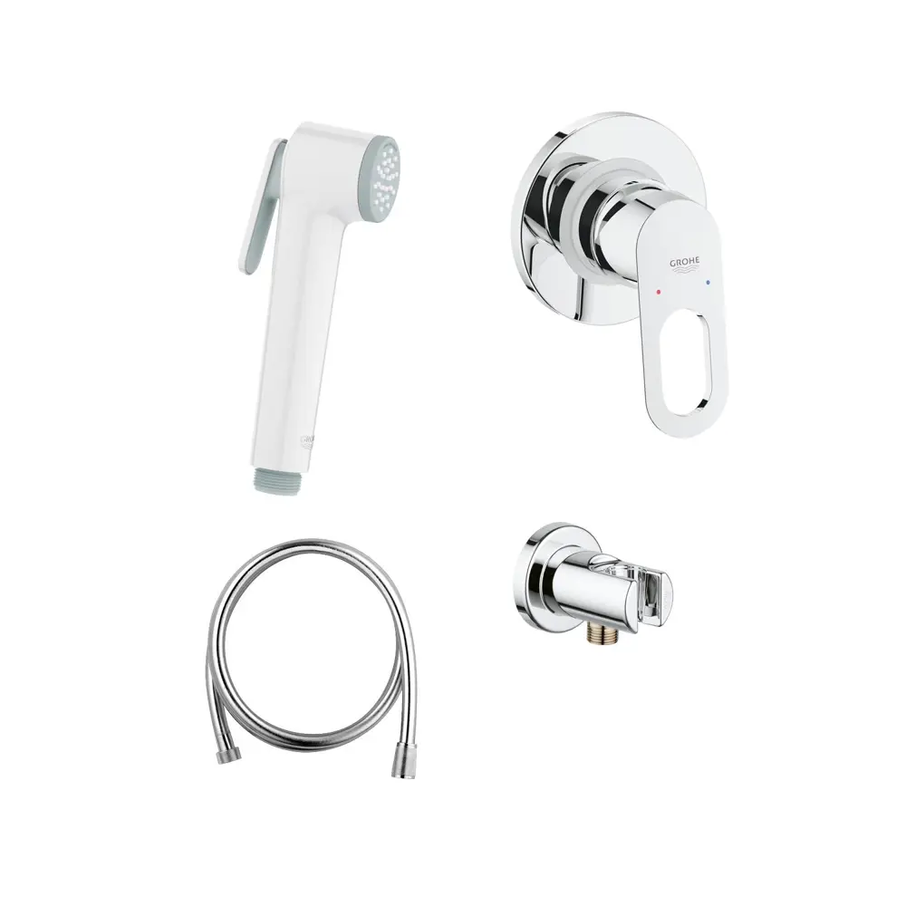 Фото Смеситель для биде Grohe Bauloop 124896 Фото Смеситель для биде Grohe Bauloop 124896