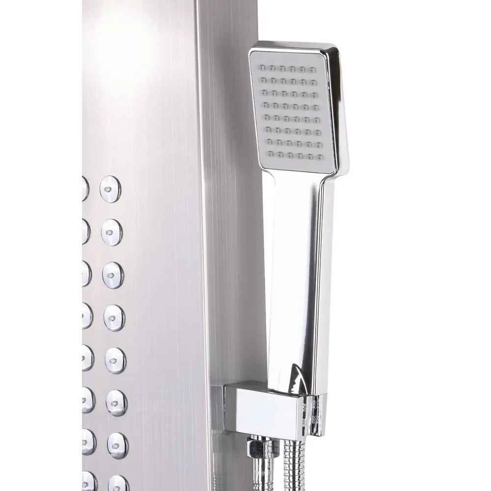 Фото 3 Душевая стойка Maxonor MN2511 5 режим цвет серый Фото 3 Душевая стойка Maxonor MN2511 5 режим цвет серый