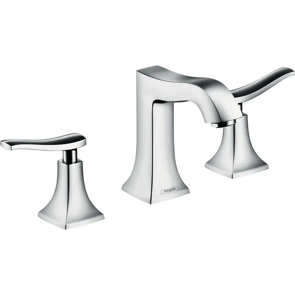 Фото Смеситель для раковины Hansgrohe Metris Classic 31073000 двухвентильный цвет хром Фото Смеситель для раковины Hansgrohe Metris Classic 31073000 двухвентильный цвет хром