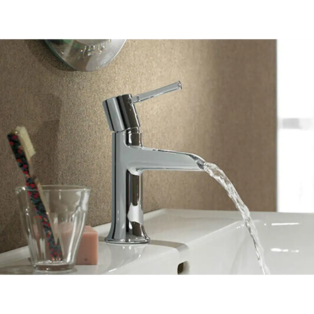 Фото 5 Смеситель для раковины Hansgrohe 14127000 однорычажный цвет хром Фото 5 Смеситель для раковины Hansgrohe 14127000 однорычажный цвет хром