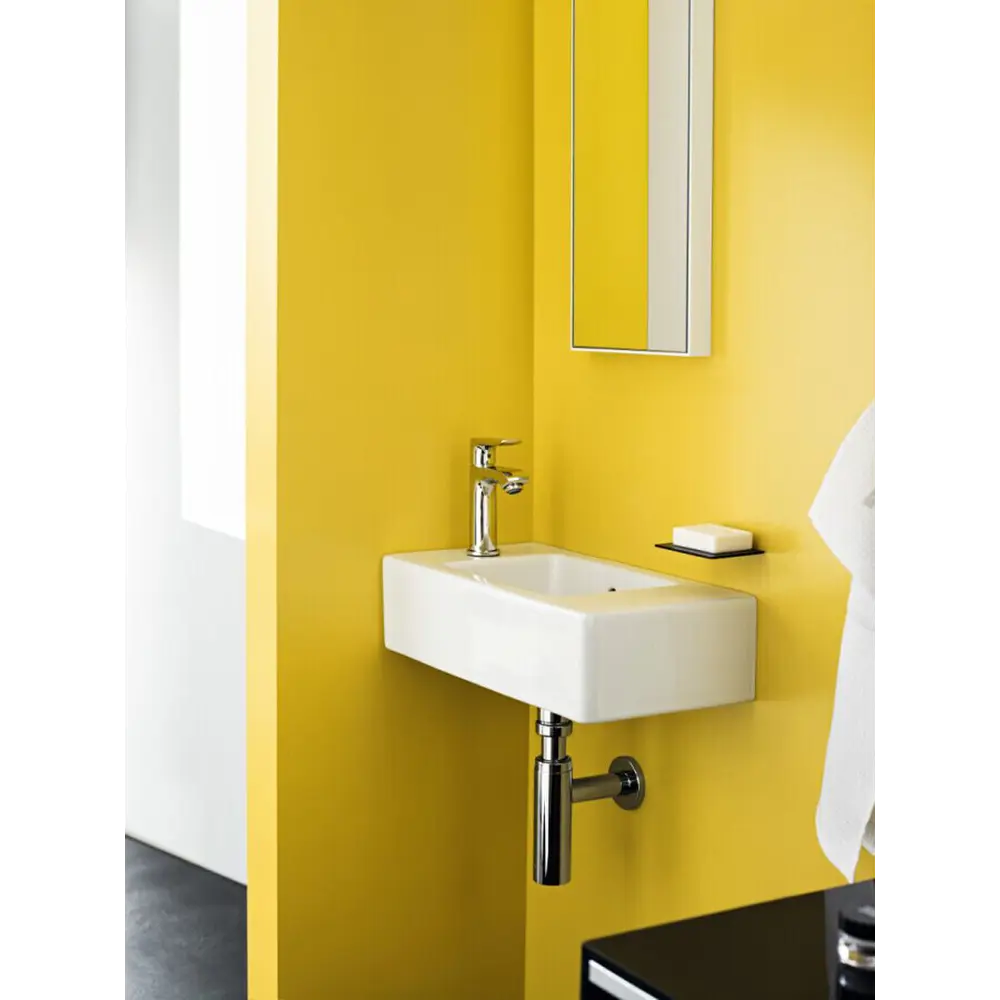 Фото 4 Смеситель для раковины Hansgrohe Metris 31088000 однорычажный цвет хром Фото 4 Смеситель для раковины Hansgrohe Metris 31088000 однорычажный цвет хром