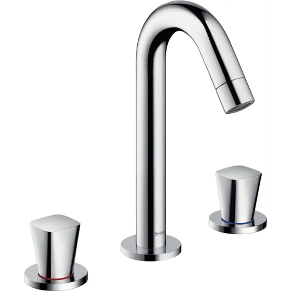 Фото Смеситель для раковины Hansgrohe Logis 71133000 двухвентильный цвет хром Фото Смеситель для раковины Hansgrohe Logis 71133000 двухвентильный цвет хром