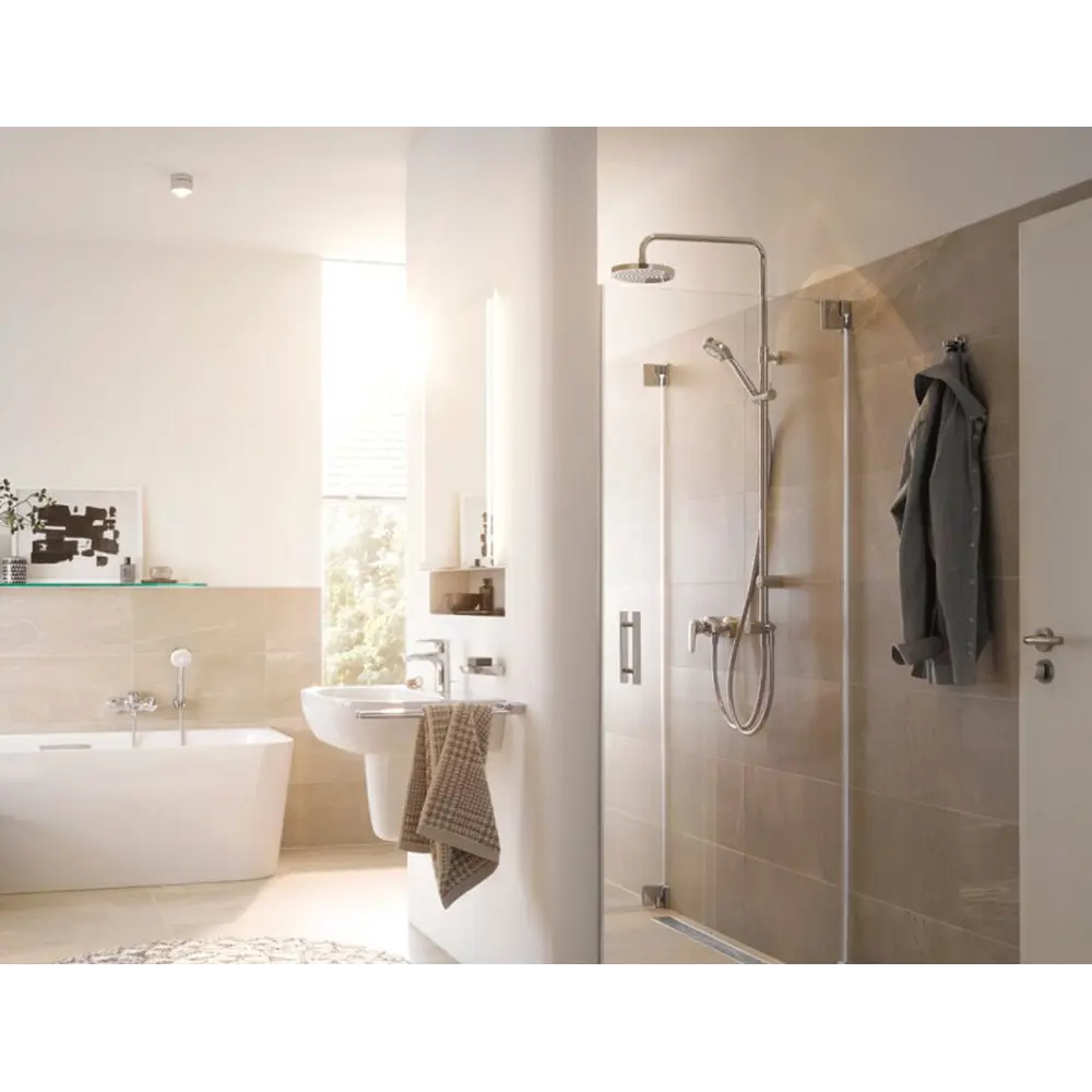 Фото 2 Смеситель для раковины Kludi Pure&Solid 342900575 однорычажный цвет хром