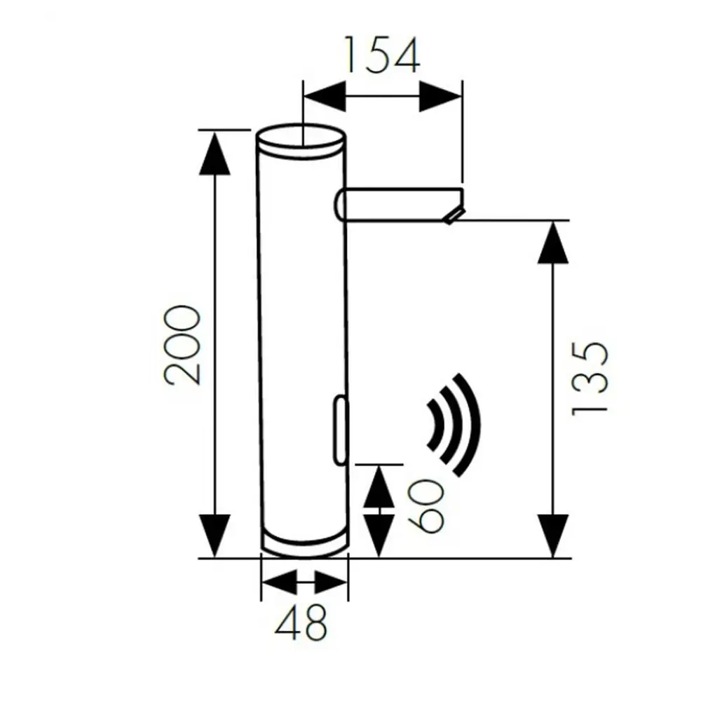 Фото 2 Смеситель для раковины Kaiser Sensor 38511 термостатический цвет хром Фото 2 Смеситель для раковины Kaiser Sensor 38511 термостатический цвет хром