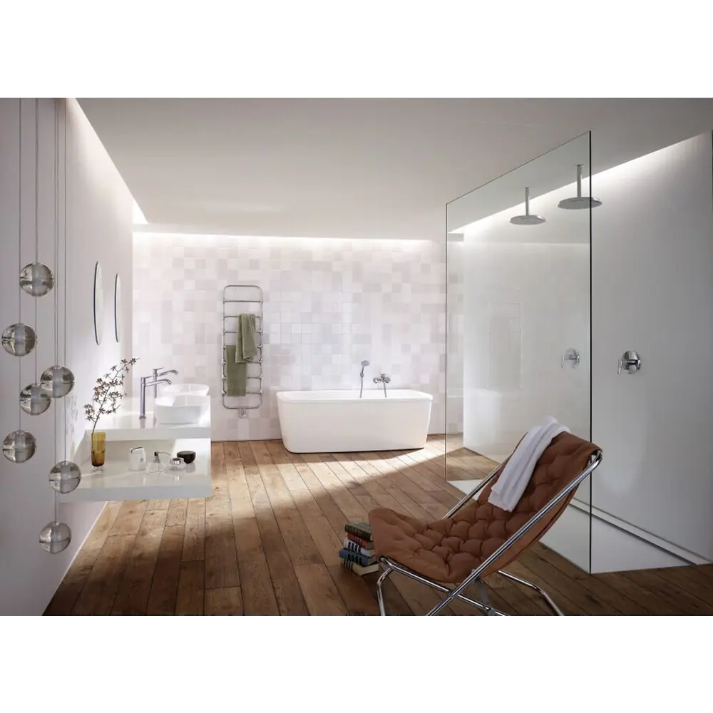 Фото 2 Смеситель для душа Hansgrohe Metris Classic 31676000 однорычажный цвет хром