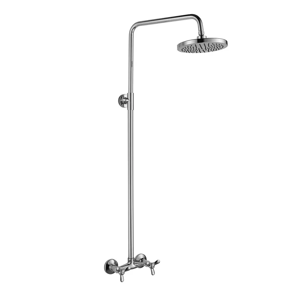 Фото Смеситель для душа Rossinka Silvermix Q02-44 двухвентильный цвет хром