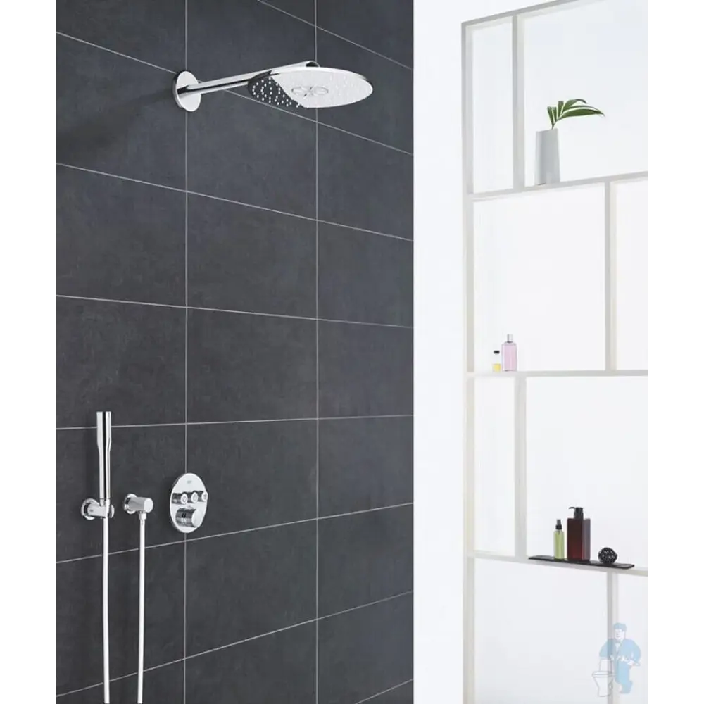 Фото 2 Душевая система Grohe Grohtherm SmartControl 34705000 1 режим с термостатом цвет хром Фото 2 Душевая система Grohe Grohtherm SmartControl 34705000 1 режим с термостатом цвет хром