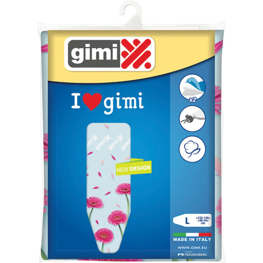 Фото Чехол для гладильной доски I Love Gimi SM New 129x48см из хлопка Фото Чехол для гладильной доски I Love Gimi SM New 129x48см из хлопка