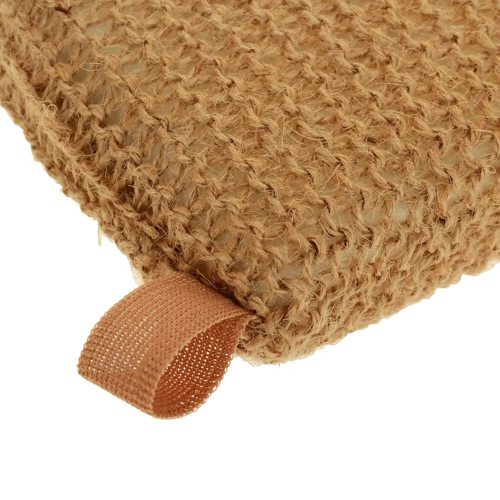 Фото 2 Мочалка Брикет джут 16x11x4см Фото 2 Мочалка Брикет джут 16x11x4см