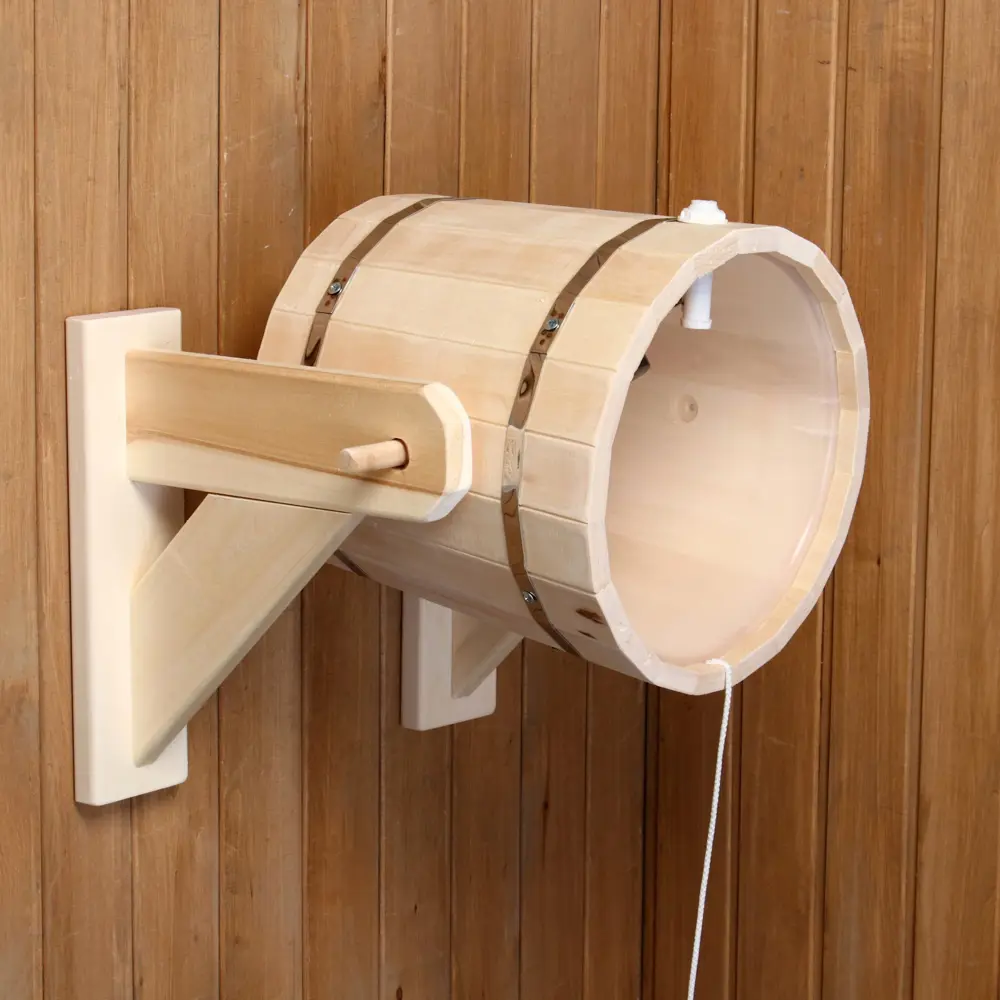 Фото 3 Обливное устройство из липы 13л пластиковая вставка Добропаровъ