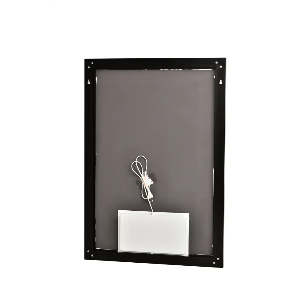 Фото 9 Зеркало для ванной Sintesi SIN-SPEC-KANTO-black-70 с подсветкой 70x100см