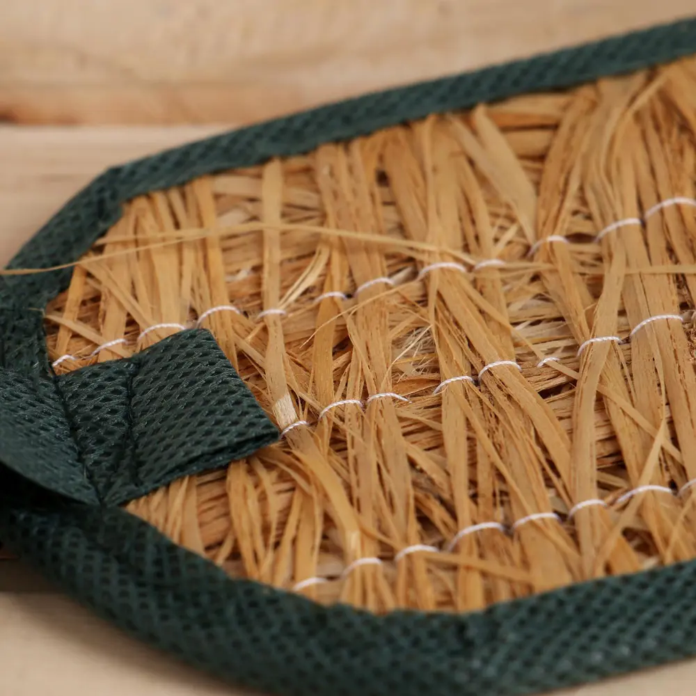 Фото 2 Мочалка лыковая с ручками 70/43x12x08 см Фото 2 Мочалка лыковая с ручками 70/43x12x08 см