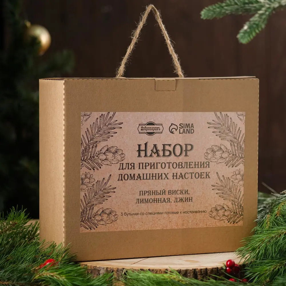 Фото 3 Набор для приготовления домашних настоек (пряный виски джин лимонная)