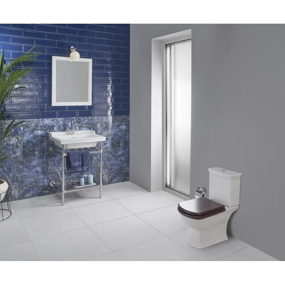Фото Унитаз-компакт Vitra 9722B003-7204 горизонтальный выпуск поворотный слив