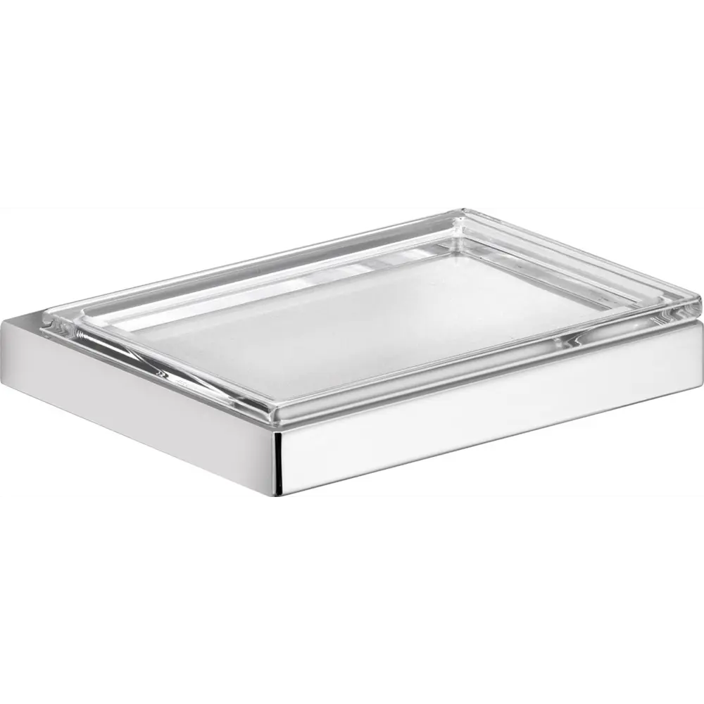 Фото Мыльница Keuco 11155009000 11155 009000 хрусталь цвет серый серебристый Фото Мыльница Keuco 11155009000 11155 009000 хрусталь цвет серый серебристый