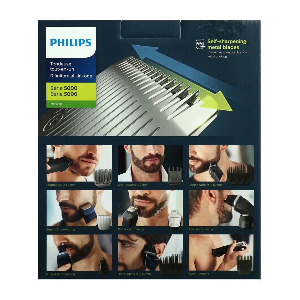 Фото 12 Триммер для волос Philips MG5730/15 Фото 12 Триммер для волос Philips MG5730/15