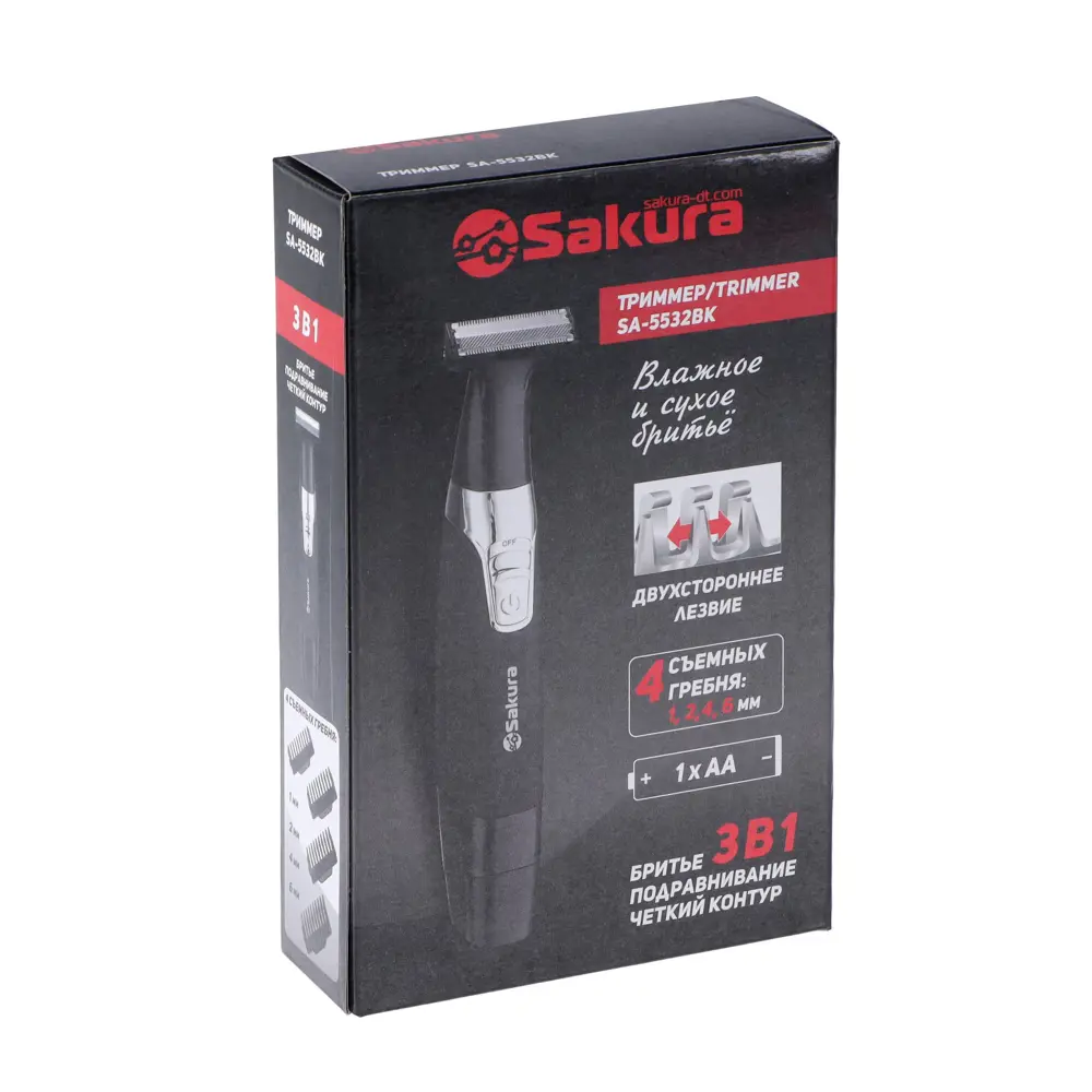 Фото 6 Триммер для волос Sakura SA-5532BK