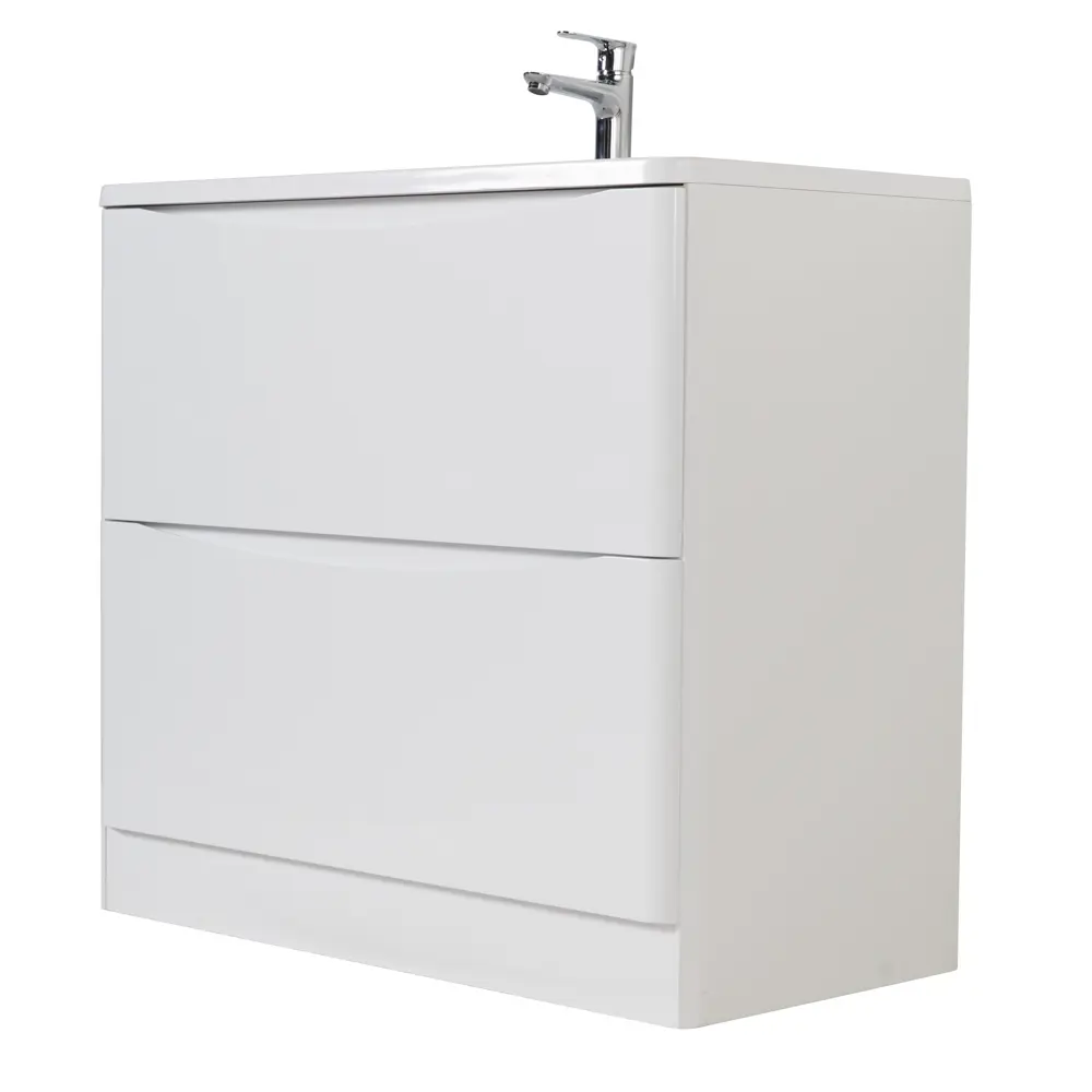 Фото Тумба под раковину Belbagno ACQUA-900-2C-PIA-BL напольная с креплением к стене 90см цвет белый Фото Тумба под раковину Belbagno ACQUA-900-2C-PIA-BL напольная с креплением к стене 90см цвет белый