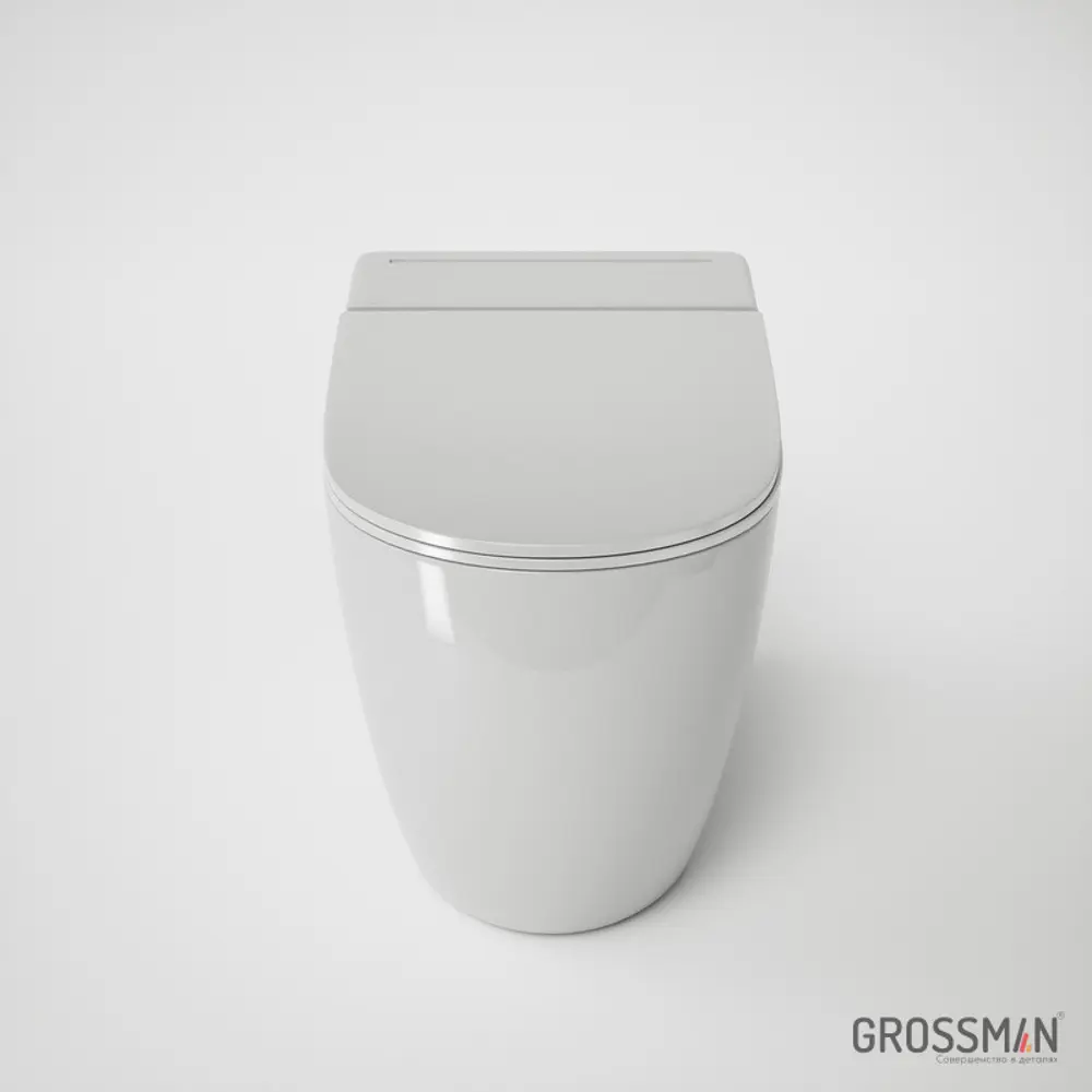 Фото Унитаз напольный Grossman GR-PR-5502 impuls с тонкой крышкой Фото Унитаз напольный Grossman GR-PR-5502 impuls с тонкой крышкой