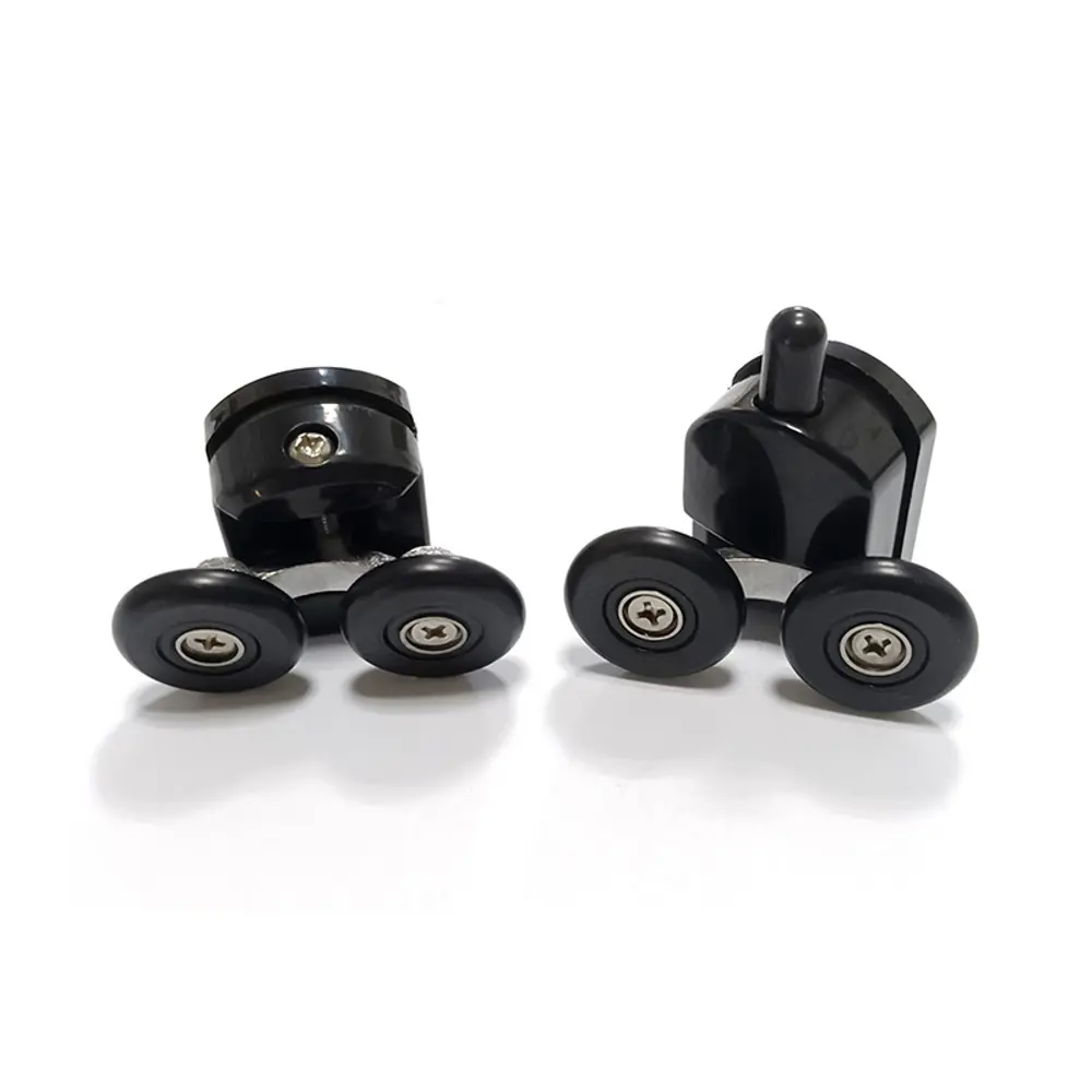 Фото 3 Душевой уголок Abber AG30130BH-S70B-S70B прямоугольник 70x130см черный профиль эффект стекла прозрачный